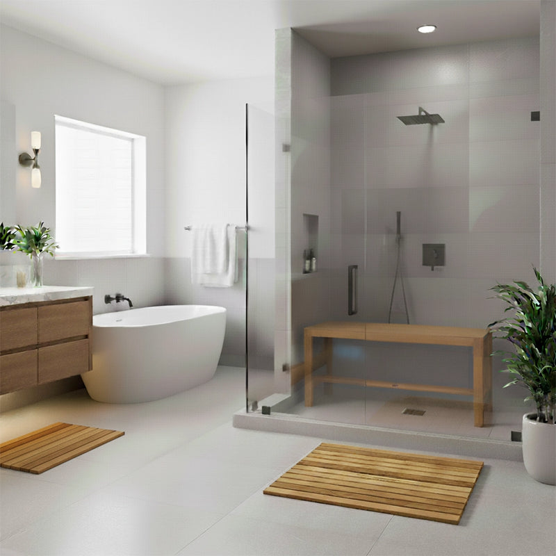 Shower Upgrade – Bench with Mat + Free Base Boost