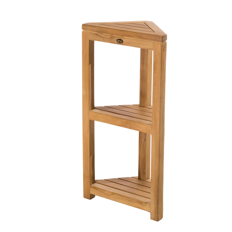 Teak Bath Shelf Corner 36" (90 cm)