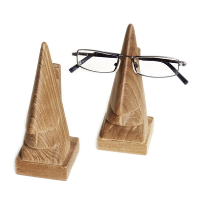 Teak Nose Eyeglasses Holder