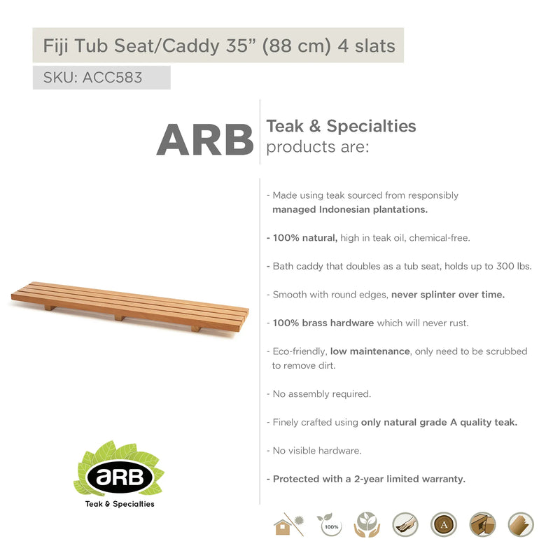 ACC583 - Caddie de tina de 34.5" (88 cm) 4 tablas