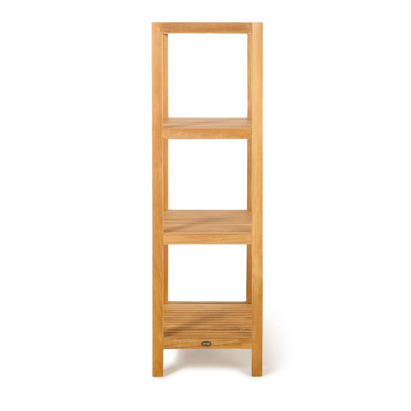 Teak Square Shelf Fiji 50" (128cm) 4 tiers