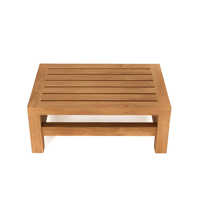 Teak Squatting Toilet Footstool 18" (45 cm)