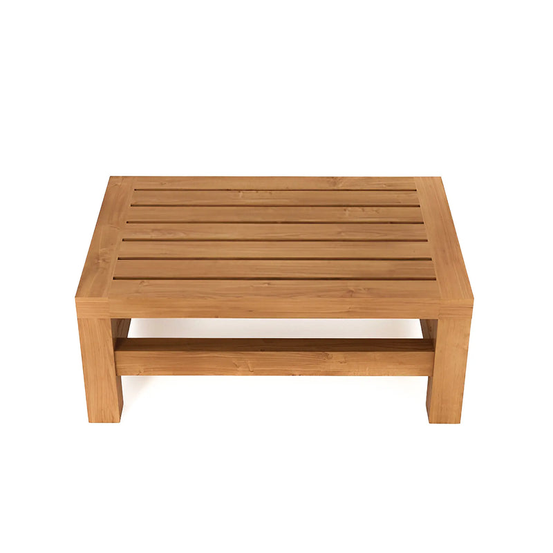 Teak Squatting Toilet Footstool 18" (45 cm)