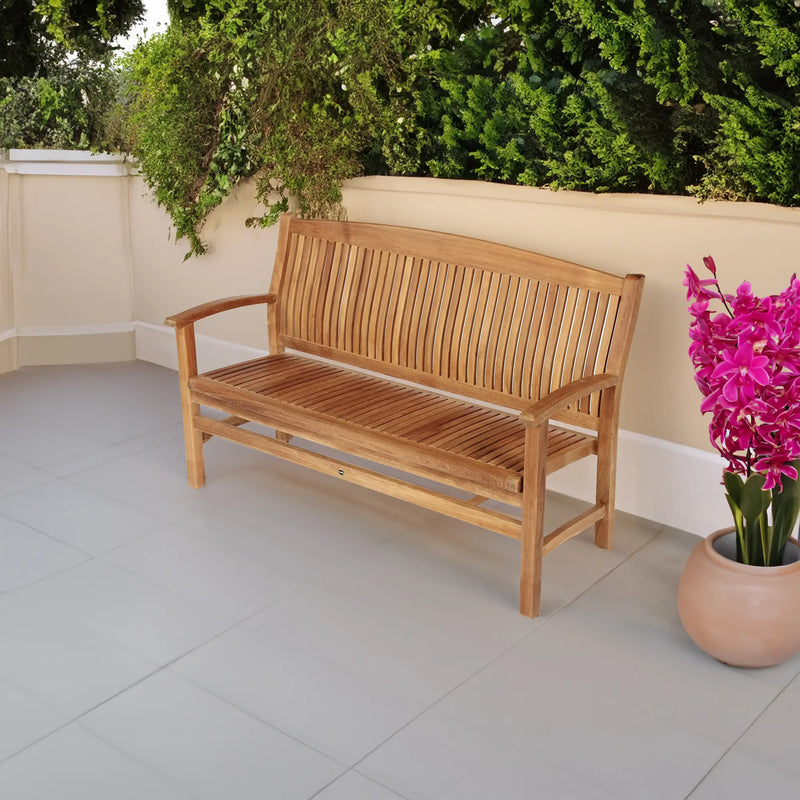 Teak Park Bench Colorado 59" (150 cm)