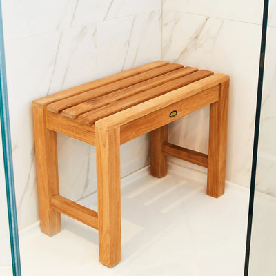 Teak Shower Bench Coach 24" (60 cm)