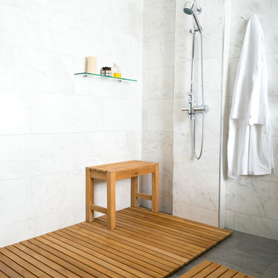 Teak Shower Bench Coach 24" (60 cm)