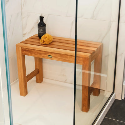 Teak Shower Bench Coach 24" (60 cm)