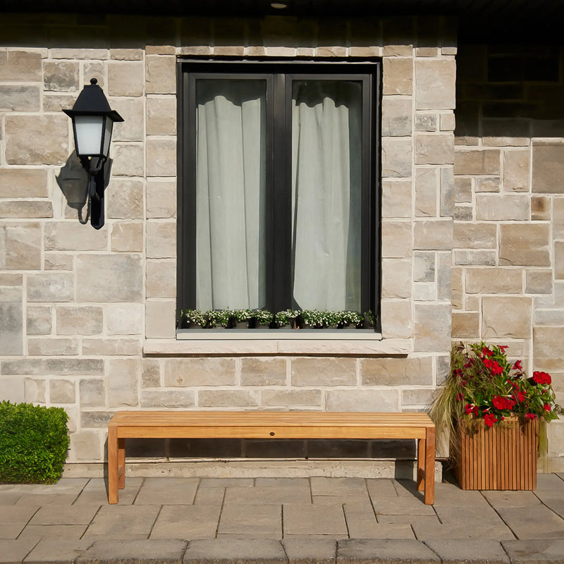 Teak Shower Bench Coach 71" (180 cm)