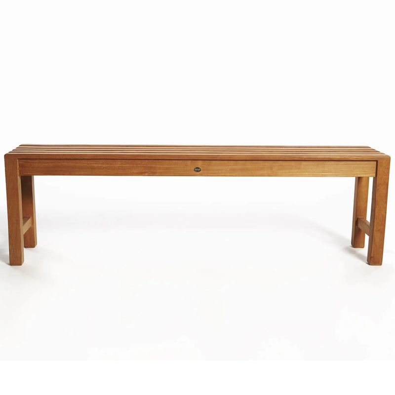 Teak Shower Bench Coach 59" (150 cm)