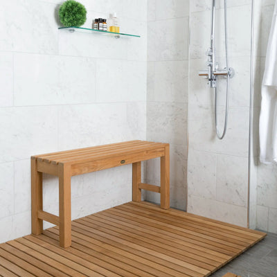 Teak Shower Bench Coach 36" (90 cm)