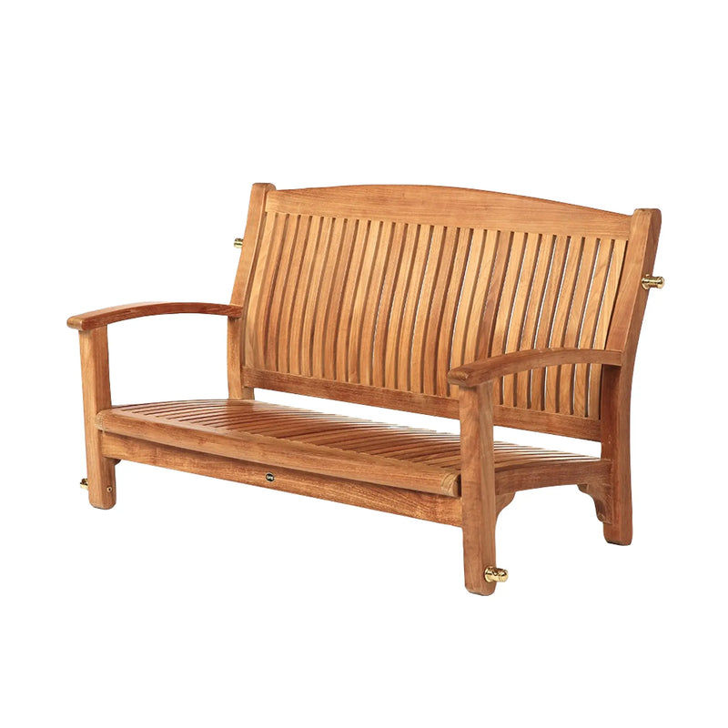 Teak Porch Swing Bench Colorado 47" (120 cm)