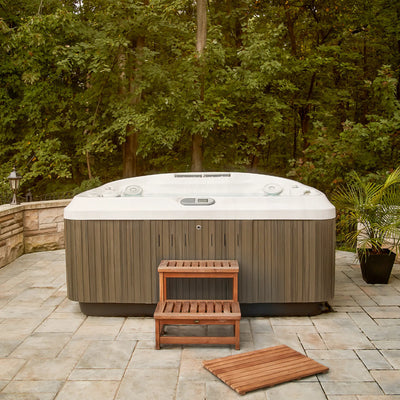 Teak Hot tub step 24" (60 cm)