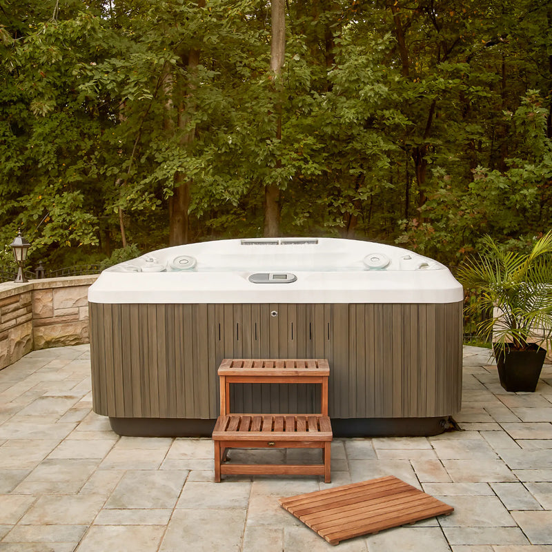 Teak Hot tub step 24" (60 cm)