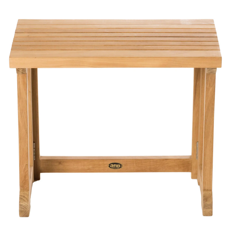 Teak Shower Bench Folding Gateleg 20" (51 cm)