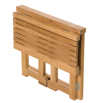 Teak Shower Bench Folding Gateleg 20" (51 cm)