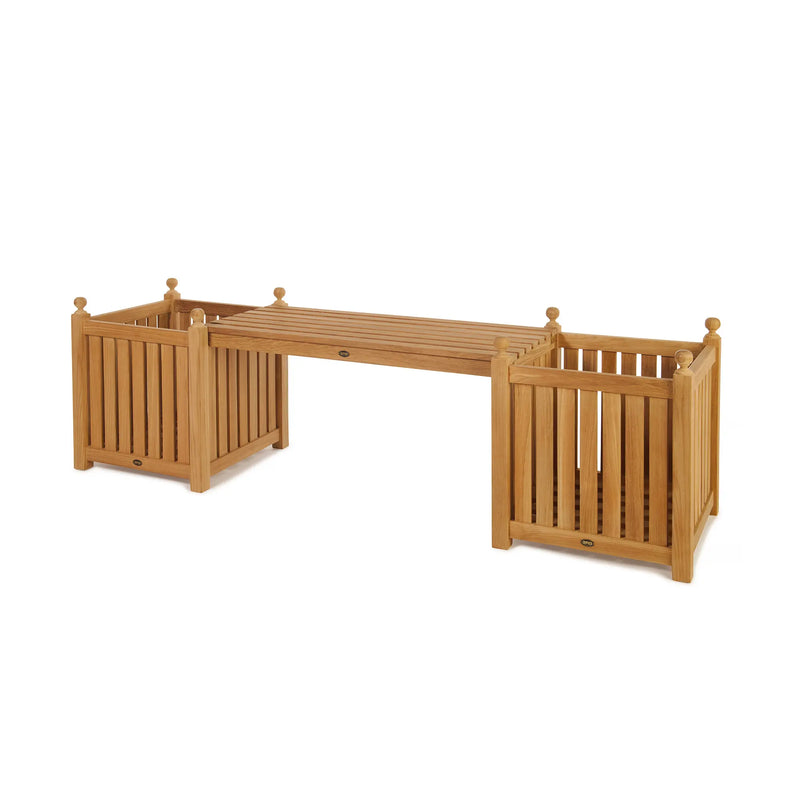 Garden Planter Bench  - 65" (165 cm)