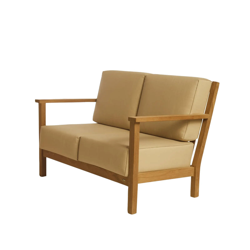 Teak Deep Seating Loveseat Asia