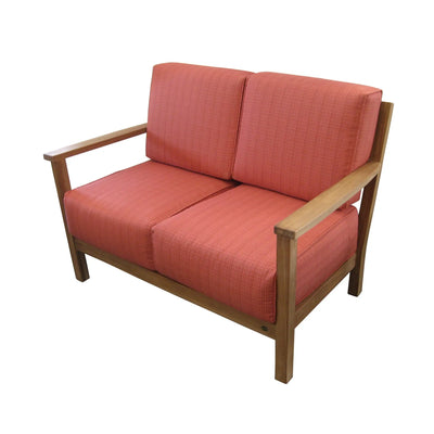 Teak Deep Seating Loveseat Asia