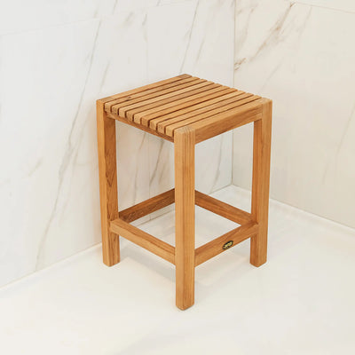 Teak Shower Bench Fiji 12" (30 cm)