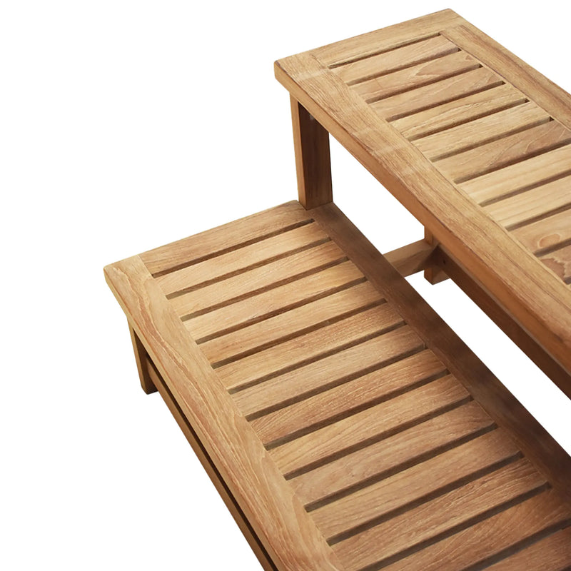 Teak Hot tub step 36" (90 cm)