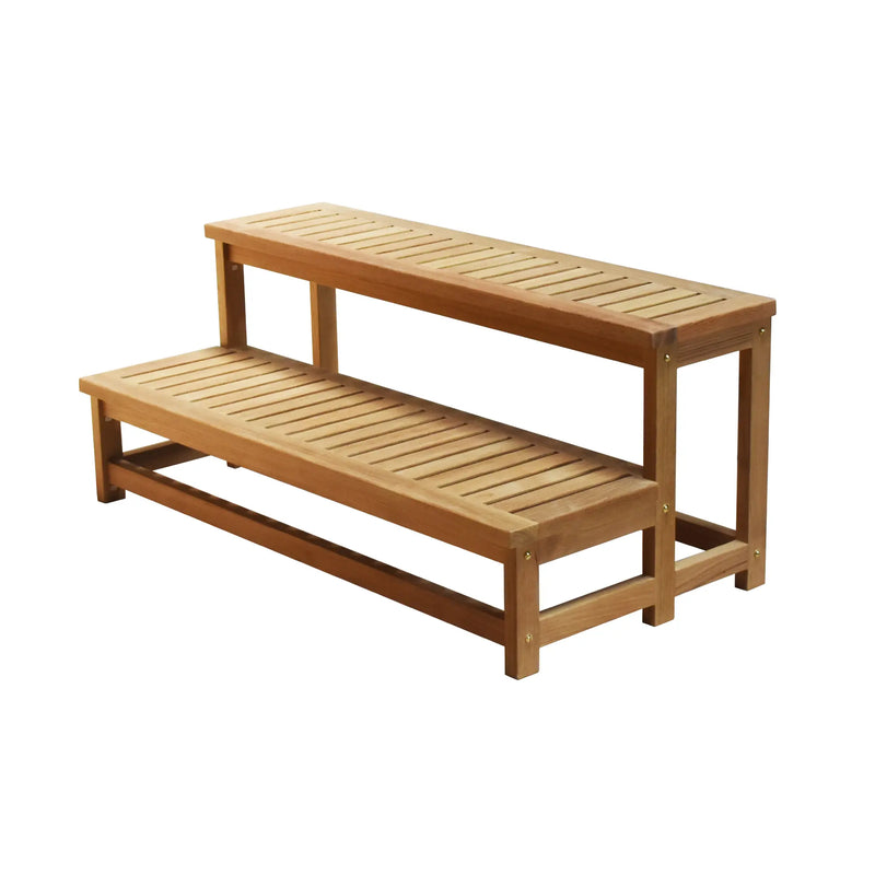 Teak Hot tub step 48" (120 cm)