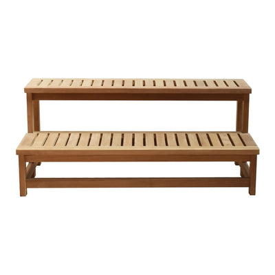 Teak Hot tub step 48" (120 cm)