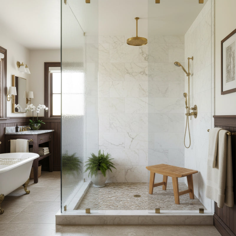 Teak Shower Bench & Spa Table Hawaii - 30" (75 cm)