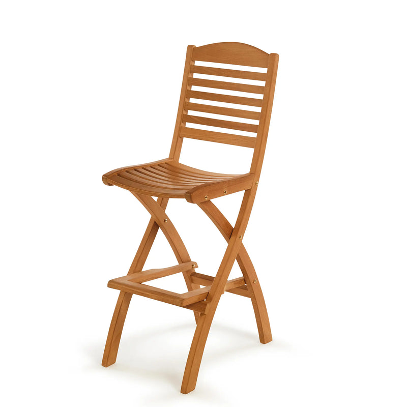 Teak Folding Bar Chair Manhattan