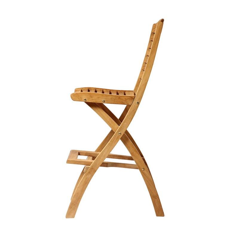 Teak Folding Bar Chair Manhattan