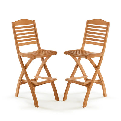 Teak Folding Bar Chair Manhattan