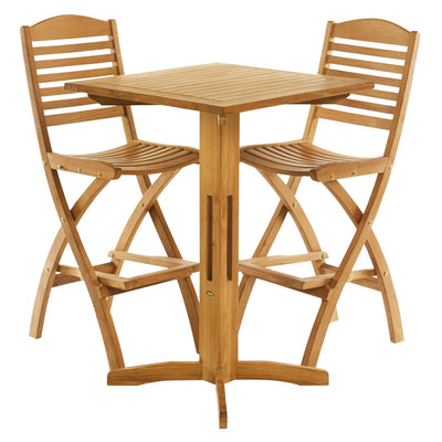 Teak Folding Bar Chair Manhattan