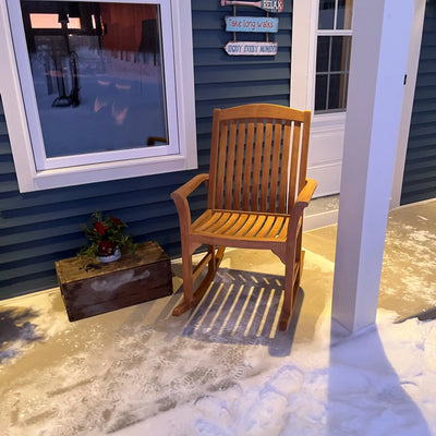 Teak Rocking Chair Colorado