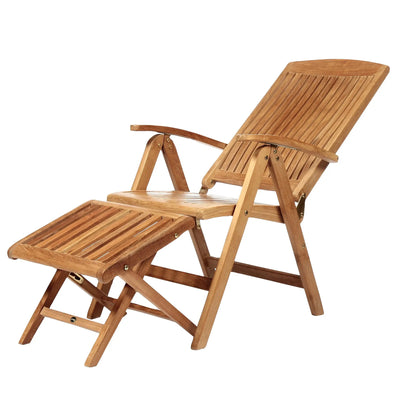 Teak Recliner Chair Colorado