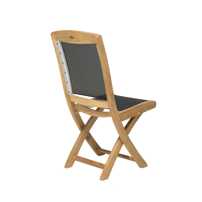 Teak & Textilene Folding Chair Colorado