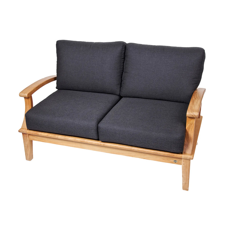 Teak Deep Seating Loveseat Villa