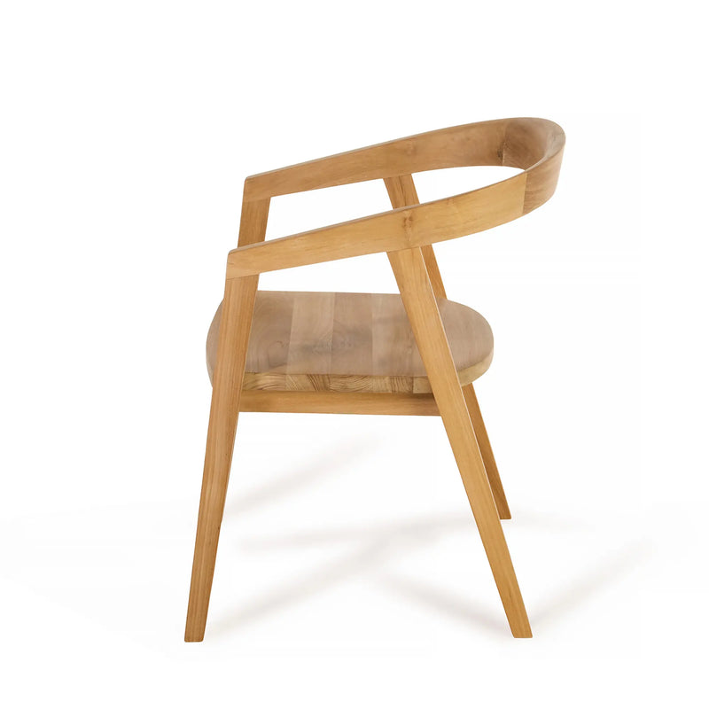 Teak Dining Armchair Luna