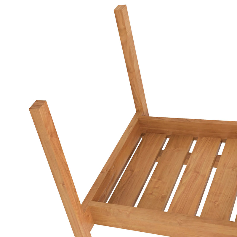 Teak Dining Armchair Stackable Stellar