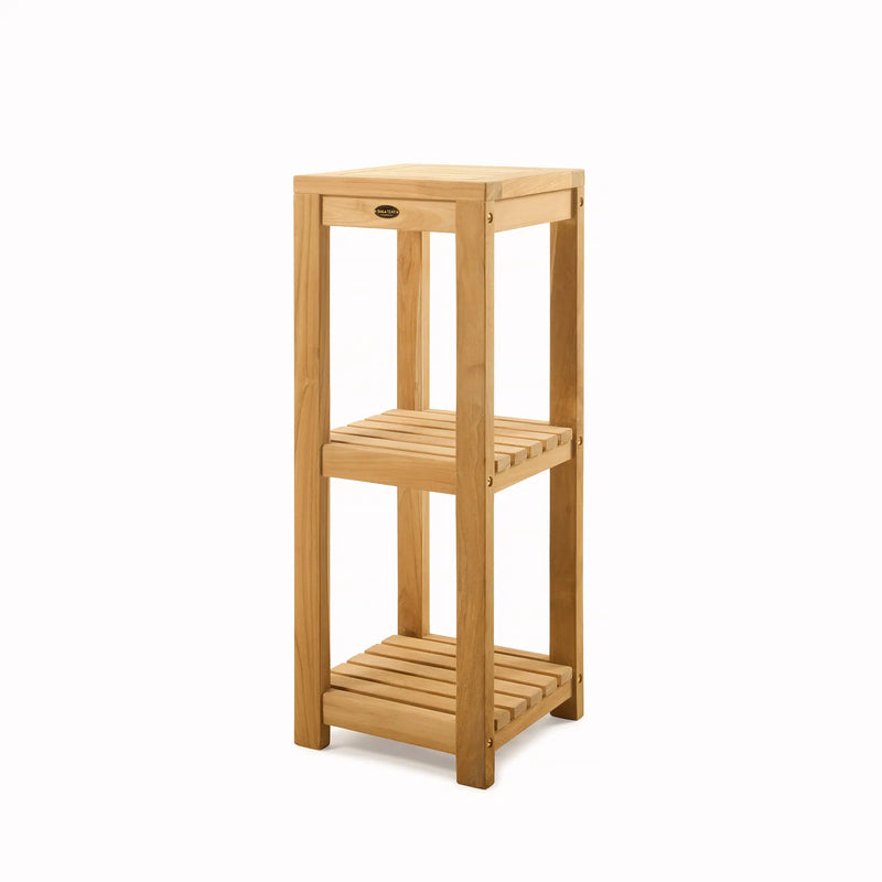 Teak 3-Tier Shelf Gala Square