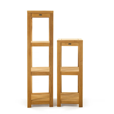 Teak 3-Tier Shelf Gala Square