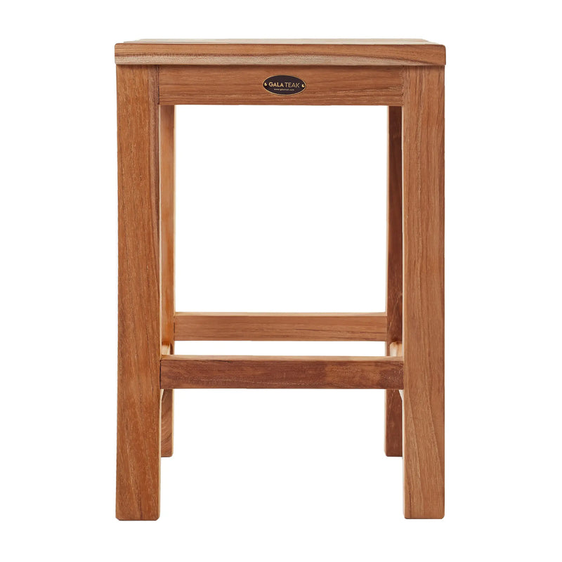 Teak Shower Bench Sun 12" (30 cm)