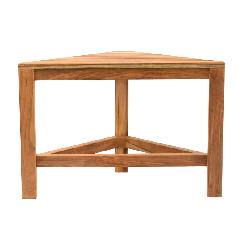 Teak Shower Bench Ray corner 24" (60 cm)