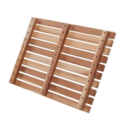 Teak Bath Mat SOL 20" X 14" (51 cm x 35.5 cm)