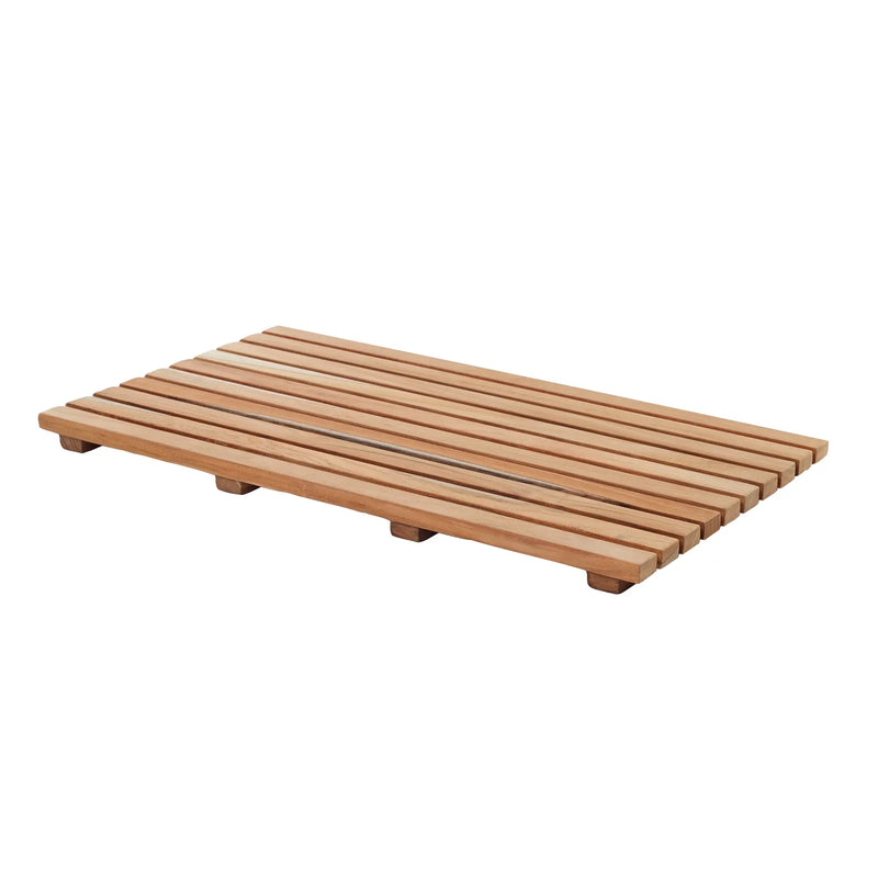 Teak Bath Mat SOL 24" X 14" (60 cm x 35.5 cm)