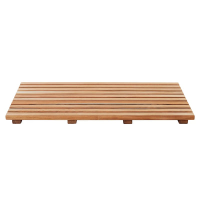 Teak Bath Mat SOL 24" X 14" (60 cm x 35.5 cm)