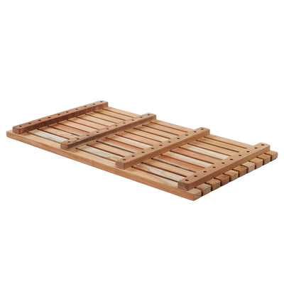 Teak Bath Mat SOL 24" X 14" (60 cm x 35.5 cm)