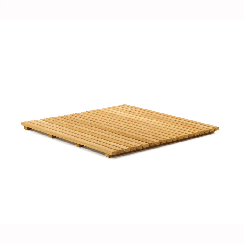 Teak Bath Mat SOL 26" X 26" (65 cm x 65 cm)