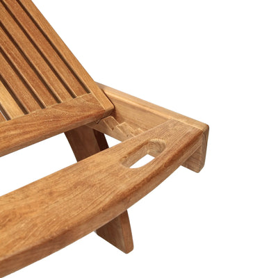 Teak Lounger Adjustable Colorado