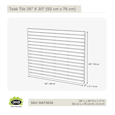 MAT3630 - Estera de Baño de 36" X 30"  (91.5 cm x 76 cm)