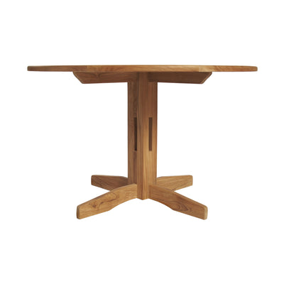 Teak Dining Pedestal Cafe Table - Round 48" (120 cm)