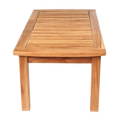 Teak Coffee Table Colorado - Rectangular 50 x 24" (125 x 60 cm)